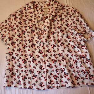 Cynthia Rowley 100% Linen top